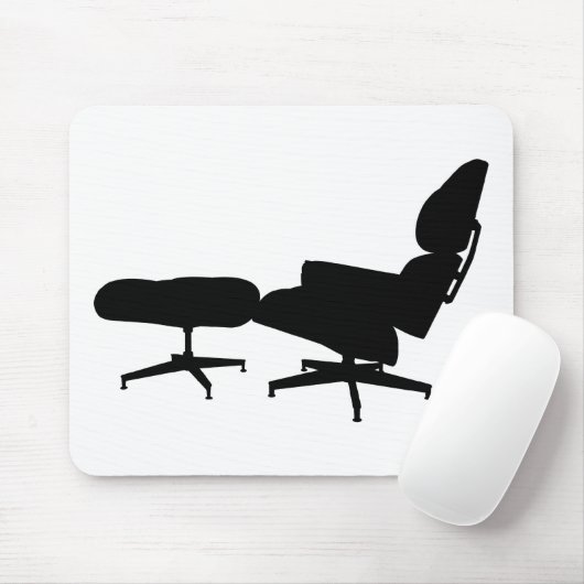 Eames Klubsessel u. Osmane Mousepad (Mit Mouse)