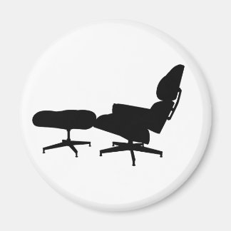 Eames Lounge Chair & Ottoman Magnet