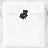 Eames Lounge Stuhl Sticker (Tasche)