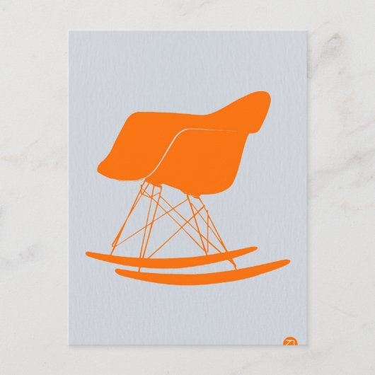 Eames Rocking Stuhl Postkarte (Vorderseite)