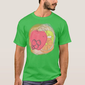 Eapple Funny Apple Vintages Geschenk 4 T-Shirt