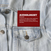 Ear Doctor Funny Definition Button (Insitu)