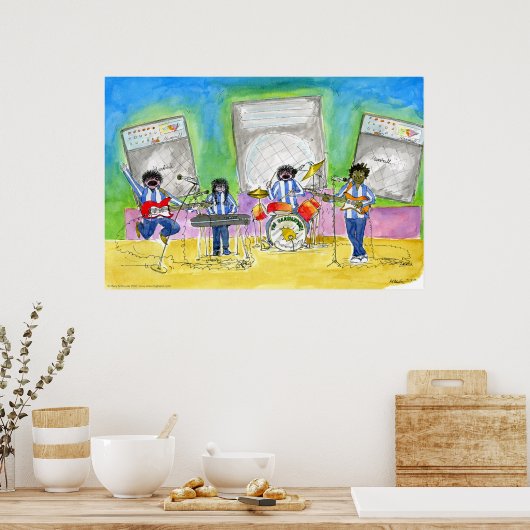 Earbusters Poster (Küche)