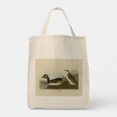 Eared Grebe (Schwarzhalskraut) - Audubon Tragetasche (Rückseite)