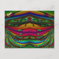 EARL ~ 3D-Fraktal Design Muster ~ Multicolor