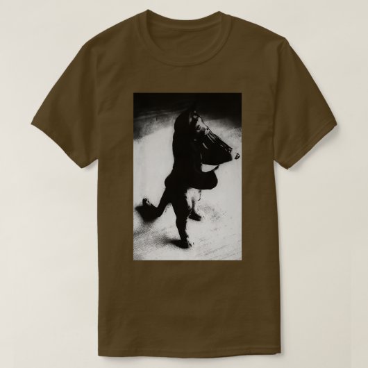 Earl Cat und Fiddle T-Shirt (Design vorne)
