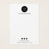 Earl Display Business Card (Rückseite)
