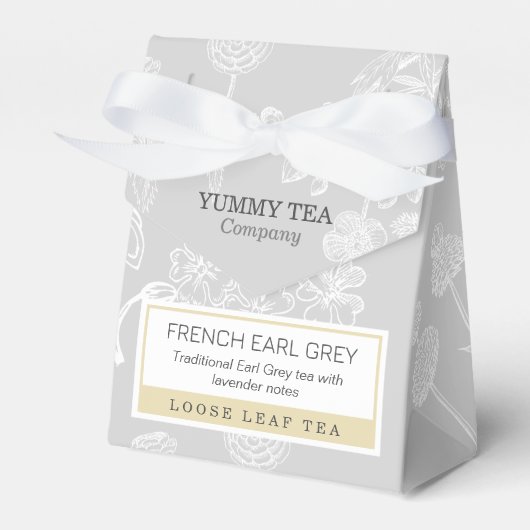 Earl Gray - Lose Leaf Tee Packung Kleine Box Geschenkschachtel (Vorderseite)