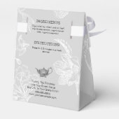 Earl Gray - Lose Leaf Tee Packung Kleine Box Geschenkschachtel (Rückseite)