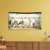 Earl Harold fuhr mit seinen Rittern nach Bosham Leinwanddruck (Insitu (Wohnzimmer))