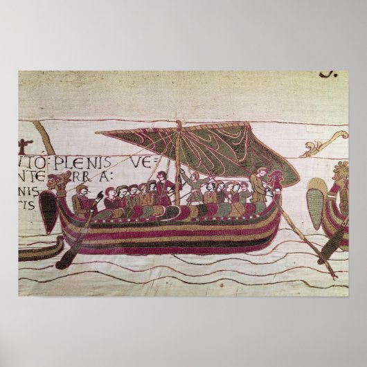 Earl Harold mit windreichen Segeln Poster (Vorne)