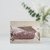 Earl Harold mit windreichen Segeln Postkarte (Stehend Vorderseite)