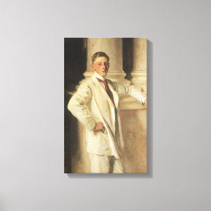 Earl of Dalhousie by Sargent, Vintag Portrait Art Leinwanddruck