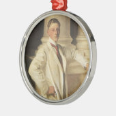 Earl of Dalhousie von John Singer Sargent Silbernes Ornament (Links)
