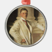Earl of Dalhousie von John Singer Sargent Silbernes Ornament (Vorne)