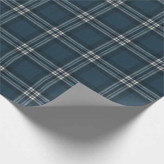 Earl of St. Andrews Original Scottish Tartan Geschenkpapier (Ecke)