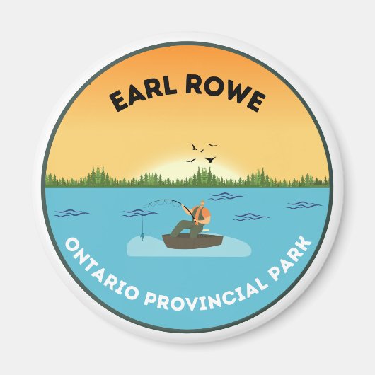 Earl Rowe Ontario Provincial Park Magnet (Vorne)