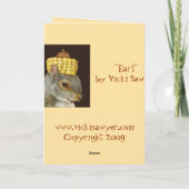 Earl the Eichhörnchenkarte Karte (Rückseite)