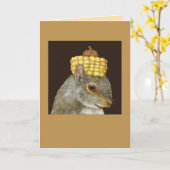 Earl the Eichhörnchenkarte Karte (Gelbe Blume)