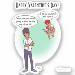 Earlobes Custom Cut Stickers Aufkleber