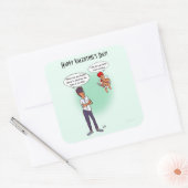 Earlobes Square Stickers (Umschlag)