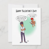 Earlobes Valentine's Day Flatcard (Vorderseite)