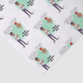 Earlobes Valentine's Day Tissue Paper Seidenpapier (Detail)