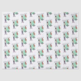 Earlobes Valentine's Day Tissue Paper Seidenpapier