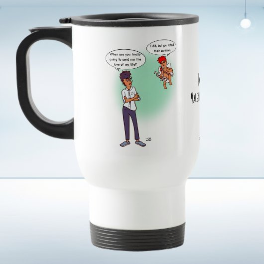 Earlobes Valentine's Travel/Pendler-Tasse Reisebecher