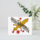 Earl's Eichhörnchen Postkarte (Stehend Vorderseite)