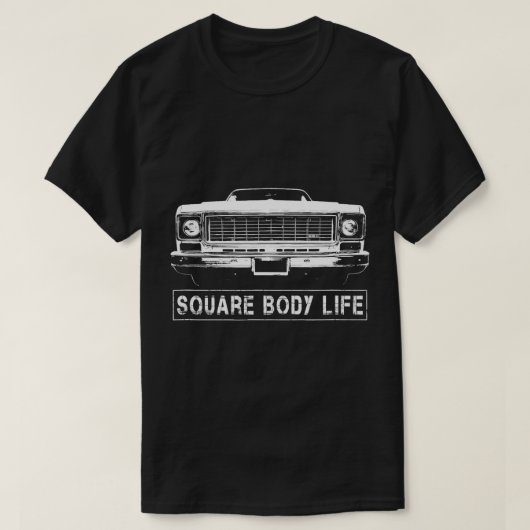 Early 70er Square Body Truck T - Shirt (Design vorne)