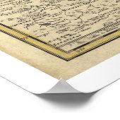 Early America Map 1763 Poster (Ecke)