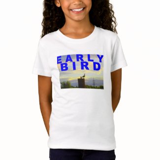 Early Bird at the Riverside - T-Shirt