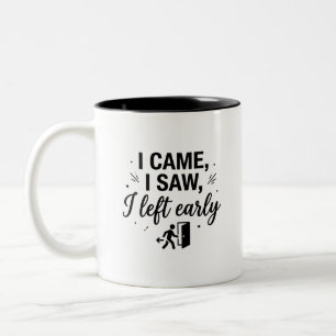 Early Bird Escapes Zweifarbiges Tasse
