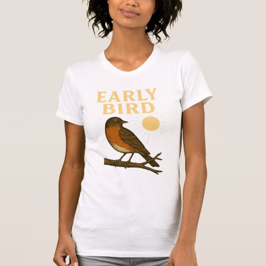 Early Bird T-Shirt (Vorderseite)