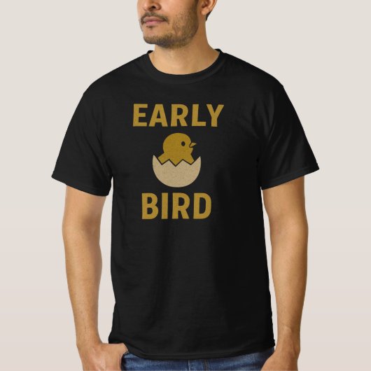Early Bird T-Shirt (Vorderseite)