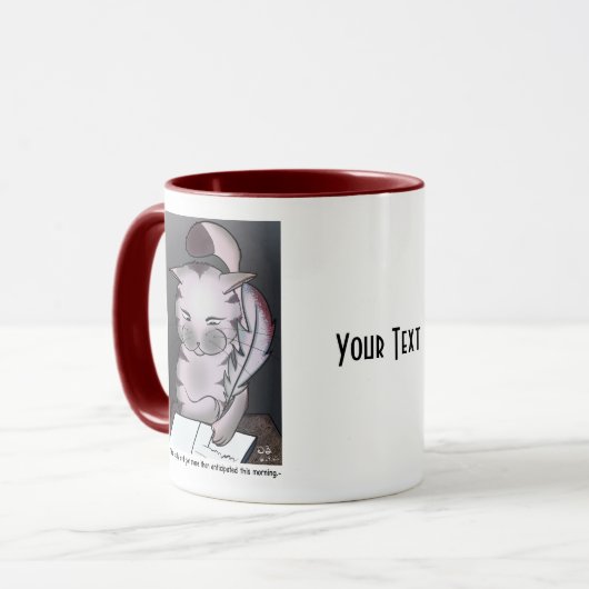 Early Bird Tasse (Vorderseite Links)