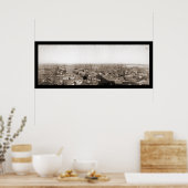 Early Boston Panview Foto 1894 Poster (Küche)