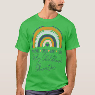 Early Chilhood Educator Chilhood Ece Teacher Chi T-Shirt