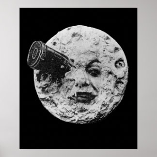 EARLY CINEMA A Trip to the Moon By Georges Melies Poster