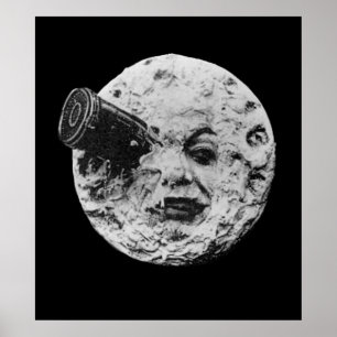 EARLY CINEMA A Trip to the Moon By Georges Melies  Poster