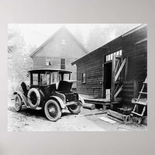 Early Electric Auto: 1919 Poster (Vorne)