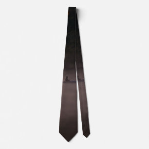 Early Foggy Fishing Neck Tie Krawatte