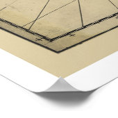 Early Gulf Coast Map 1784 Poster (Ecke)