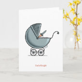 Early Knight Card Karte (Gelbe Blume)
