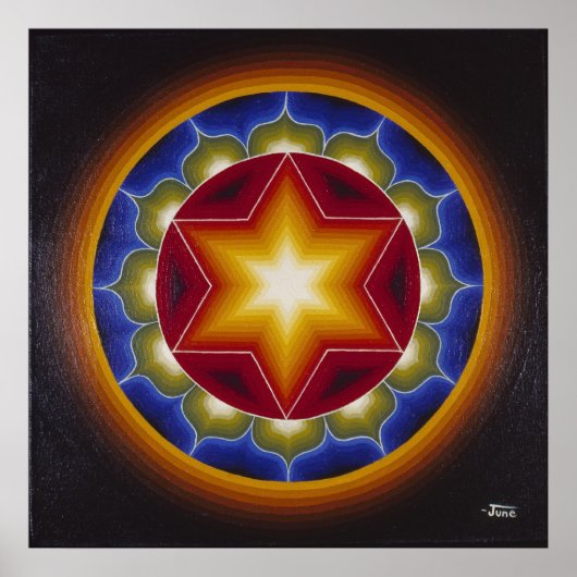 Early mandala #2 poster (Vorne)