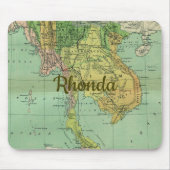Early Map of Thailand Siam Mousepad (Vorne)