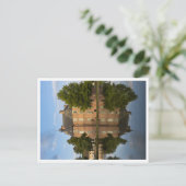 Early Morning, Cannenburg Castle, Niederlande Postkarte (Stehend Vorderseite)