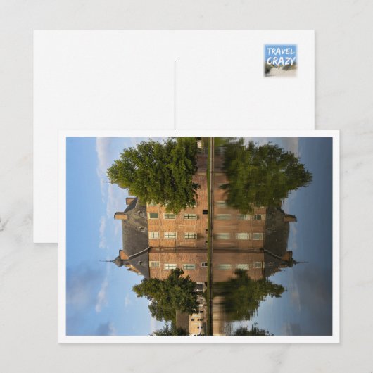 Early Morning, Cannenburg Castle, Niederlande Postkarte (Vorne/Hinten)