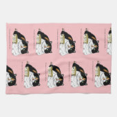 Early Morning Hungry Kitty Geschirrtuch (Horizontal)